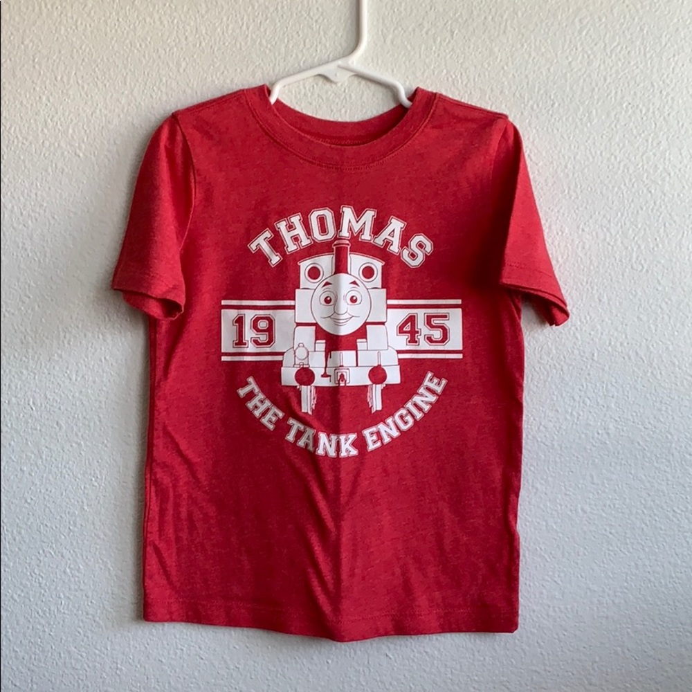 Thomas the train red tee